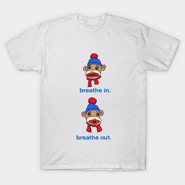 Breathe in, Breathe out. T-Shirt by steveskelton